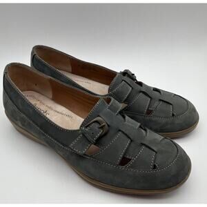 Softspots Sydnie Women's Green Sz 8 Wide Shoes Huarache Loafers Comfort 8 W